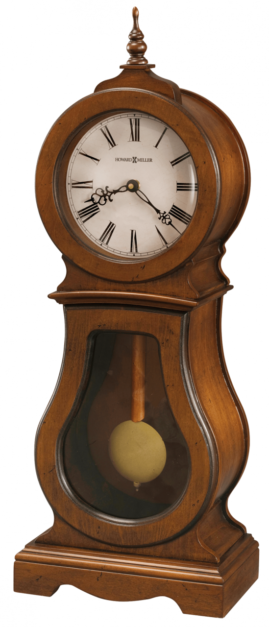 Howard Miller® Cleo Chestnut Mantel Clock