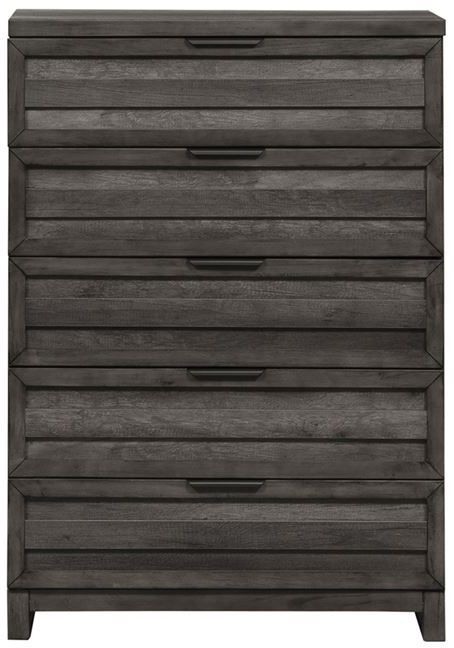 Liberty Furniture Tanners Creek Greystone 5 Drawer Chest-1