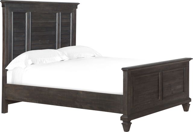 Grand lit à panneaux et volets Calistoga de Magnussen® Home 1
