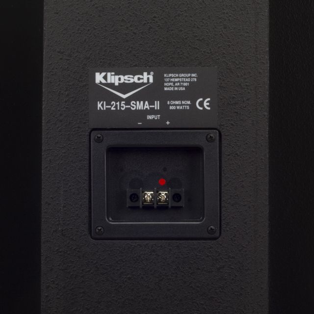 Klipsch® Professional Black KI-215-SMA-II Trapezoidal Dual 15" Subwoofer 5