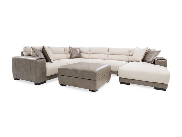 Collins 4 Piece Sectional, Ottoman Free!-1