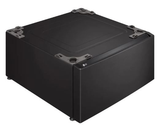LG 27" Black Steel Pedestal Storage Drawer-1