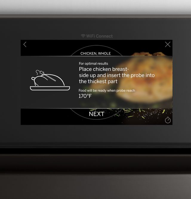 GE Profile™ 29.75" Black Slate Electric Built-In Convection Double Oven 7