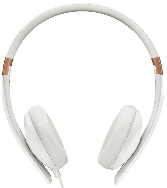 Sennheiser HD 2 White Wired On-Ear Headphones