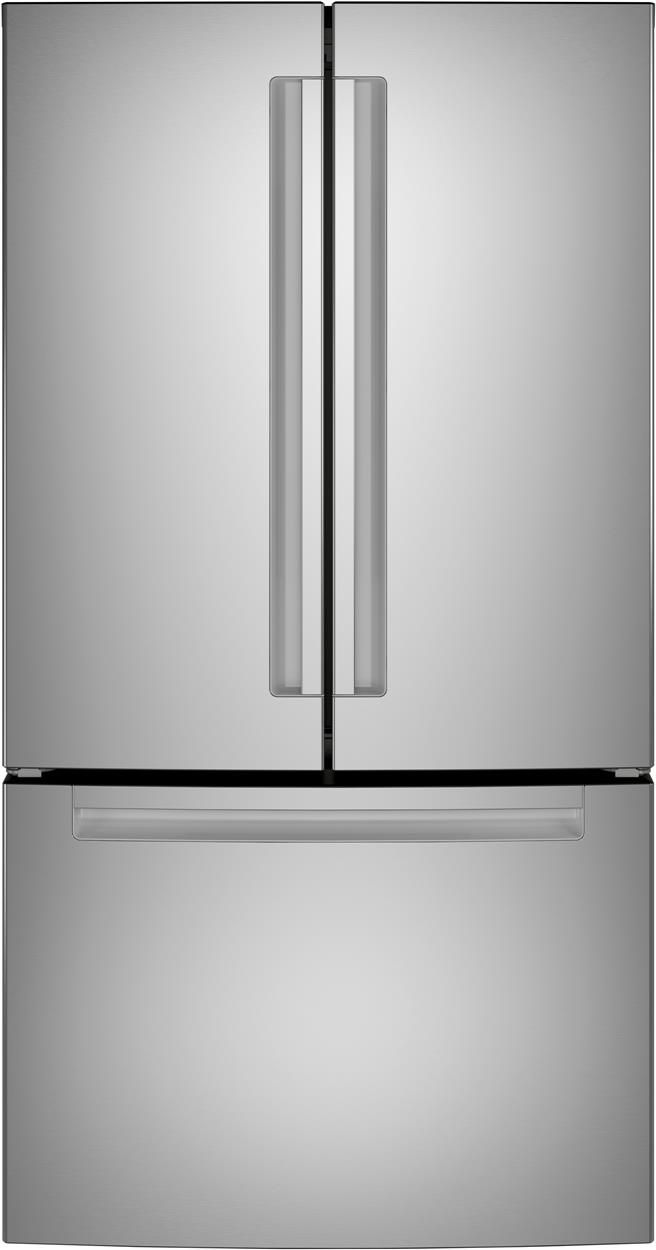 Haier 27.0 Cu. Ft. Fingerprint Resistant Stainless Steel French Door Refrigerator-QNE27JYMFS