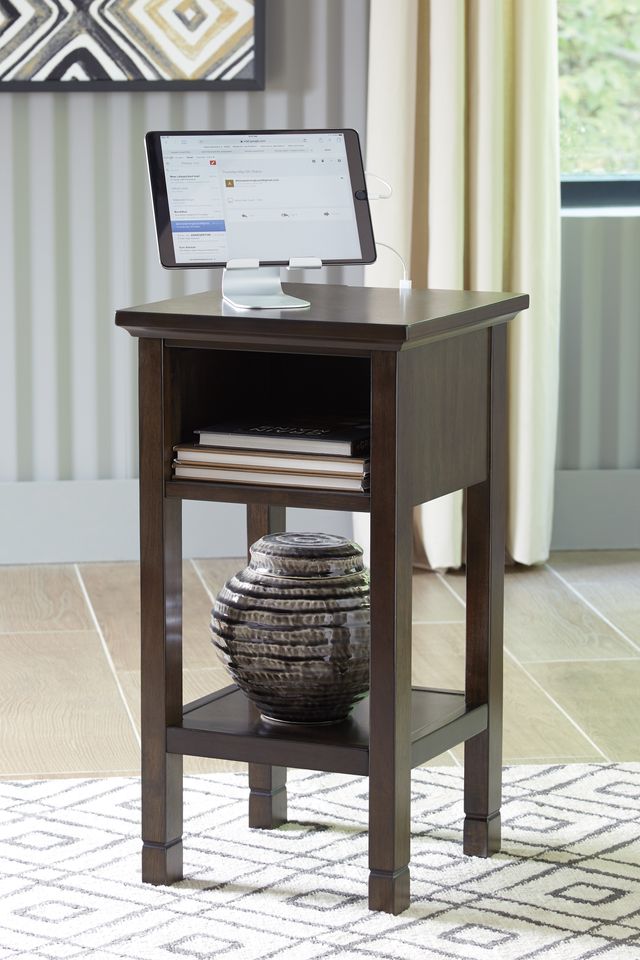 Signature Design by Ashley® Marnville Dark Brown Accent Table-1