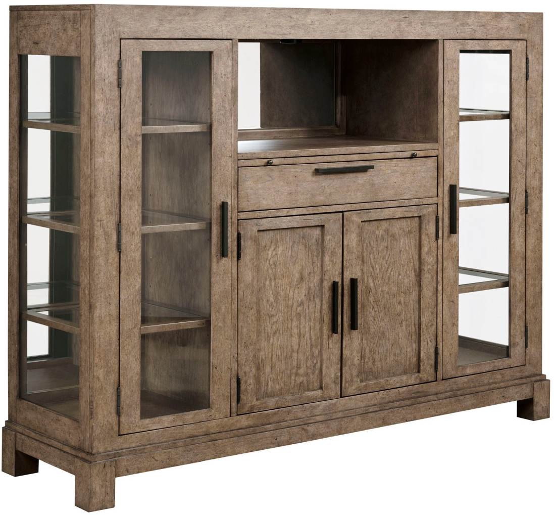 American Drew® Skyline Bailey Oak Wine Cabinet
