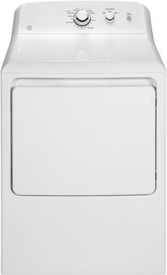 GE® 7.2 Cu. Ft. White Front Load Electric Dryer-GTD33EASKWW