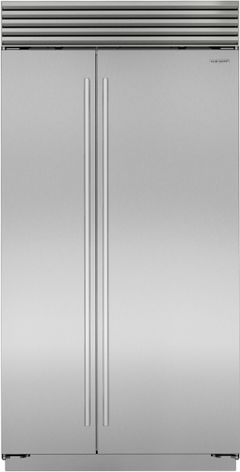 Sub-Zero® Classic Series 24.8 Cu. Ft. Stainless Steel Built In Side-by-Side Refrigerator