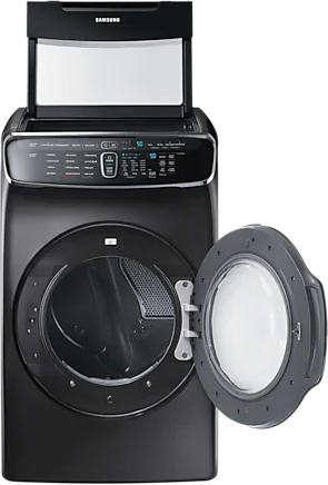 Samsung 7.5 Cu.ft Black Stainless Steel Front Load Electric Dryer 1