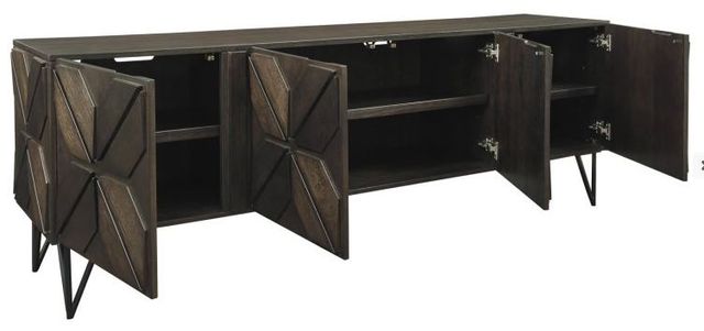 Signature Design by Ashley® Chasinfield Dark Brown Extra Large TV Stand 1