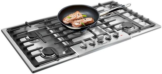 Bosch 800 Series 36" Stainless Steel Gas Cooktop 8