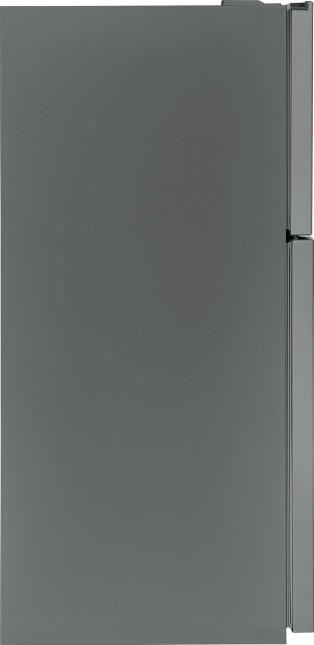 Frigidaire® 11.6 Cu. Ft. Brushed Steel Top Freezer Refrigerator 7