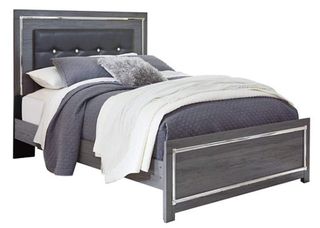 Signature Design by Ashley® Lodanna Gray Full Upholstered Panel Bed