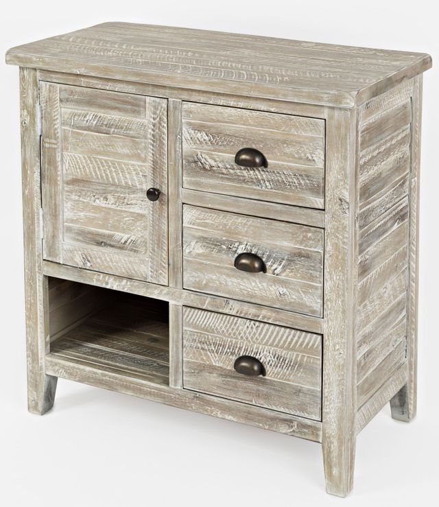 Jofran Inc. Artisan's Craft Washed Gray Accent Chest 4