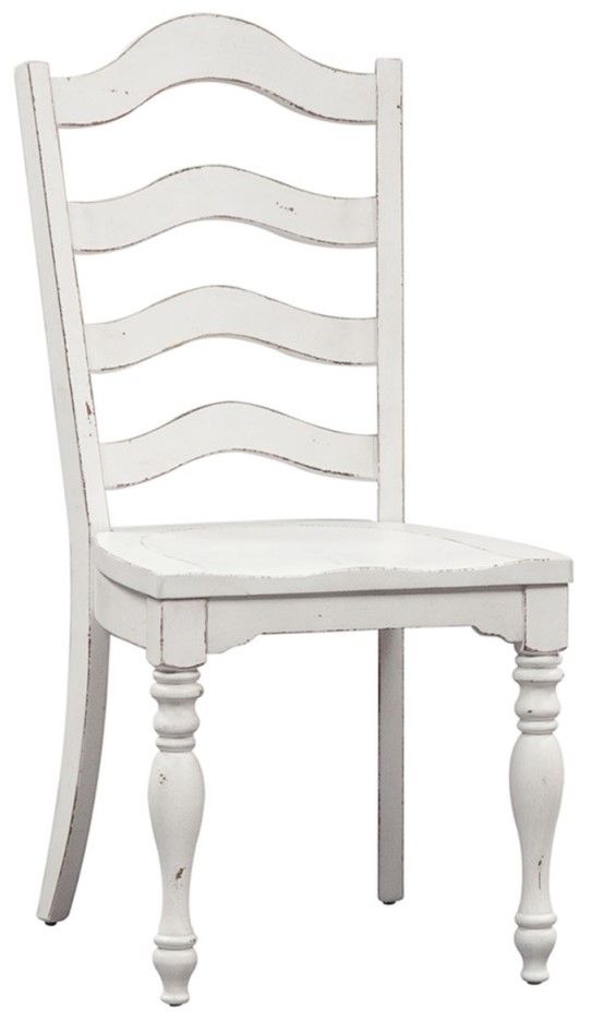 Liberty Furniture Magnolia Manor 5-Piece Antique White Leg Table Set-1