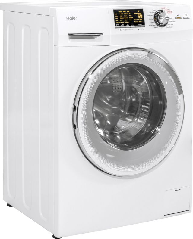 Haier 2.0 Cu. Ft. White Front Load Washer Dryer Combo 1