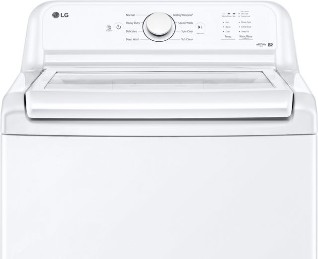 LG 4.1 Cu. Ft. White Top Load Washer 4
