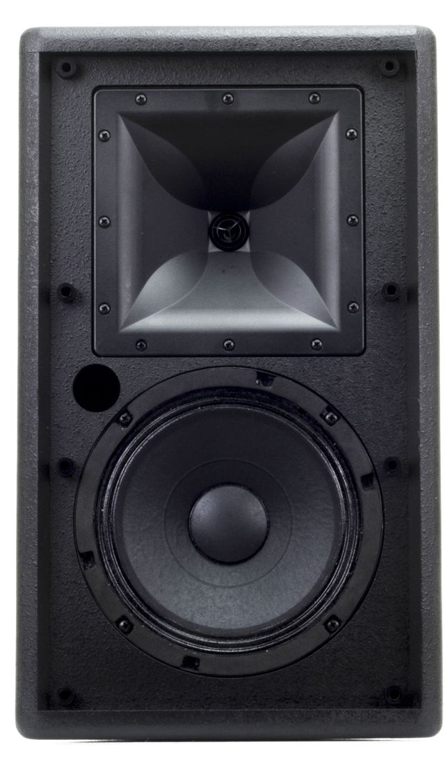 Klipsch® Professional Black KI-102-SMA-II 8" Trapezoidal Loudspeaker 1