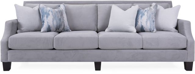 Decor-Rest® Furniture LTD 2135-S4 Gray Four Seat Sofa