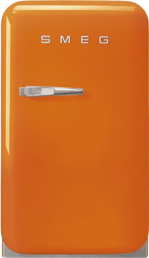 Smeg 50's Retro Style 1.3 Cu. Ft. Orange Compact Refrigerator
