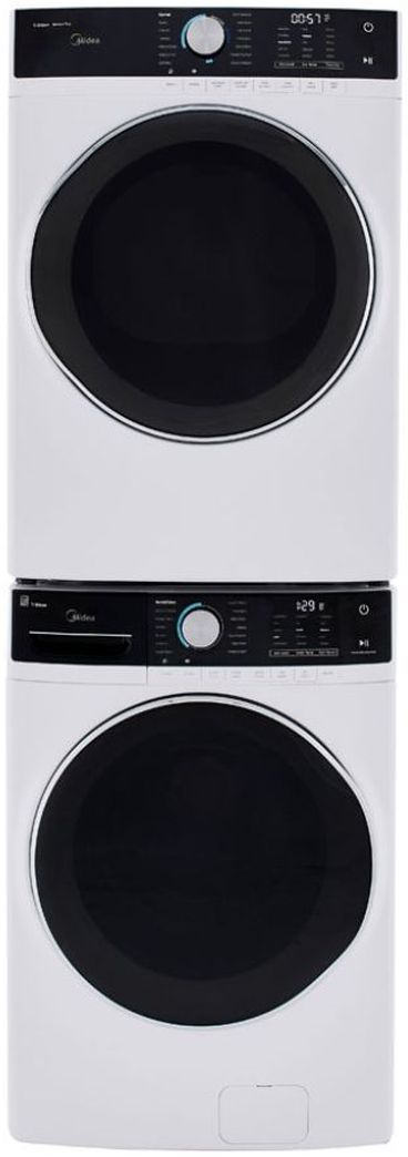 Midea 5.2 Cu. Ft. White Front Load Washer 6