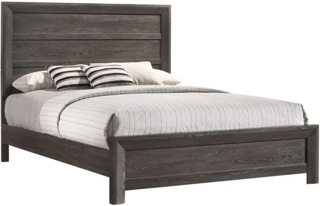 Crown Mark Adelaide Brown Full Panel Bed | Colder's | Milwaukee Area