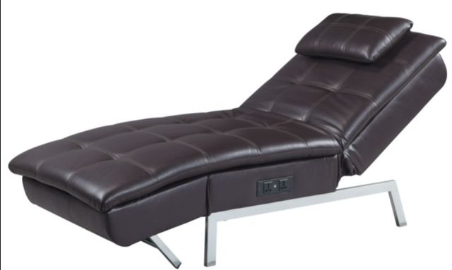 ACME Furniture Padilla Brown Chaise Lounge 0