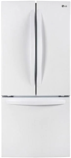 LG 21.8 Cu. Ft. White French Door Refrigerator