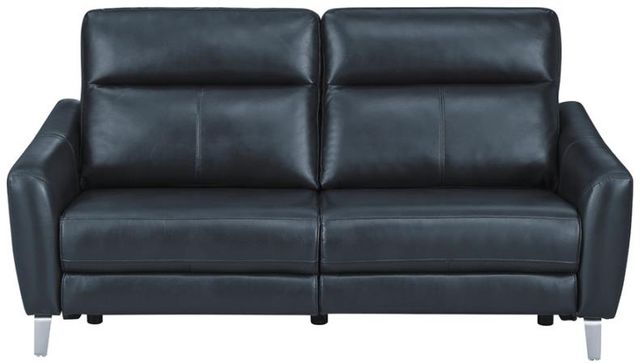 Coaster® Derek Blue Upholstered Power Sofa 1
