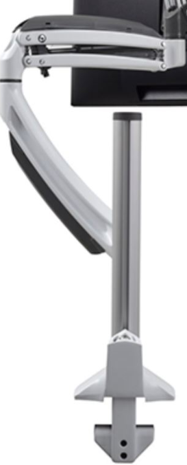 Chief® Kontour™ White K1C Dynamic Height-Adjustable Column Mounts 1