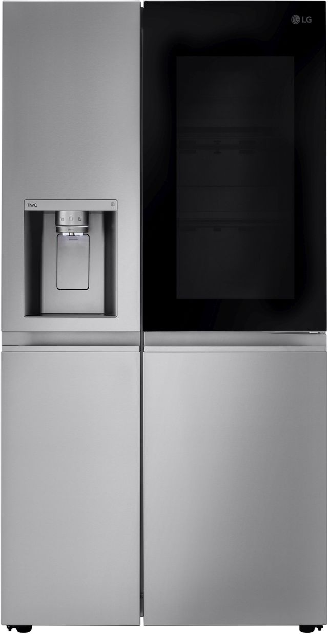 LG 23 Cu. Ft. Stainless Steel Side-by-Side Refrigerator-3