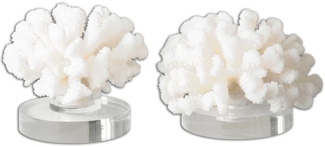 Uttermost® Hard Coral Cream Sculptures-0