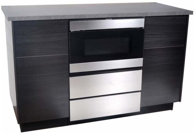 Sharp® 24" Stainless Steel Under the Counter Microwave Drawer Oven Pedestal 3
