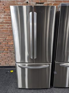 LG 21.8 Cu. Ft. Stainless Steel 3-Door French Door Refrigerator