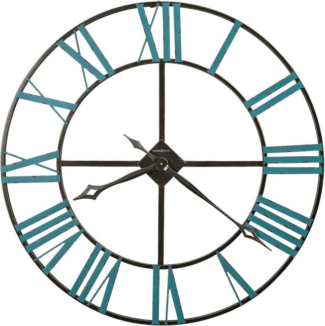 Howard Miller® St. Clair 36" Multi-Color Wrought Iron Wall Clock