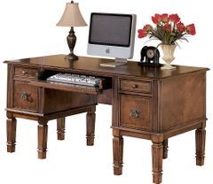 Mill Street® Hamlyn Medium Brown 60" Office Desk