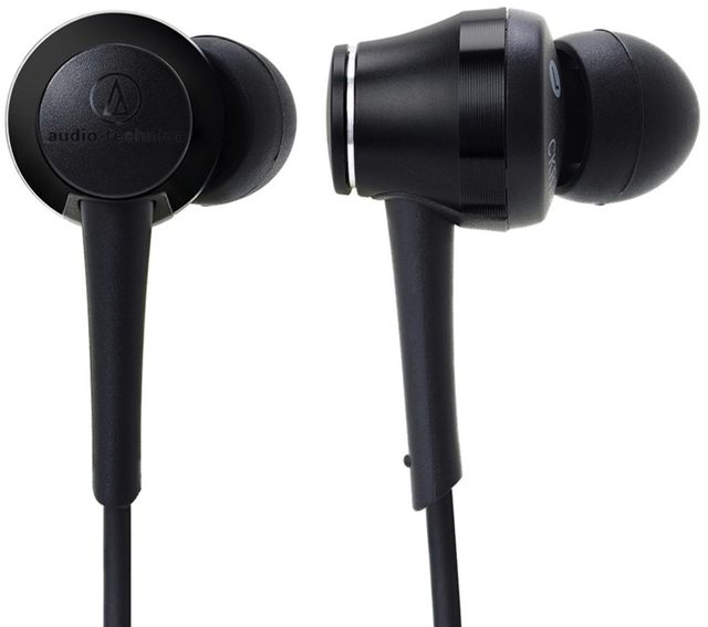 Audio-Technica® Sound Reality Black In-Ear High-Resolution Headphones 1