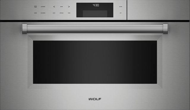 Wolf® M Series 30" Stainless Steel Professional Convection Steam Oven 0