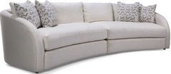 Decor-Rest® Furniture LTD 2239 Curved Sectional