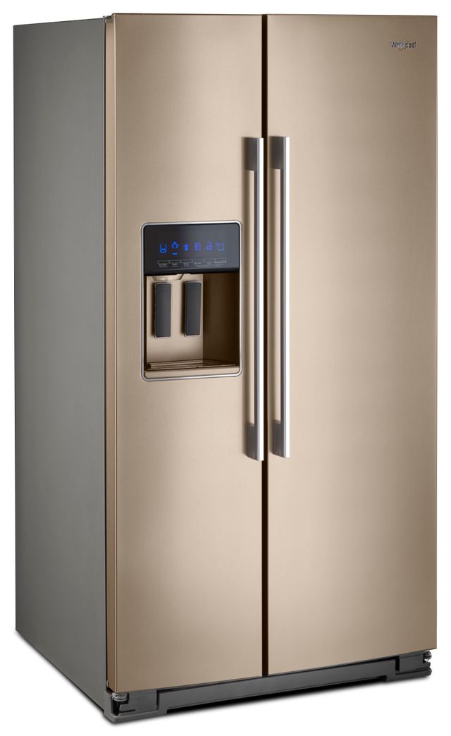 Whirlpool® 28.49 Cu. Ft. Side-By-Side Refrigerator-Sunset Bronze 2