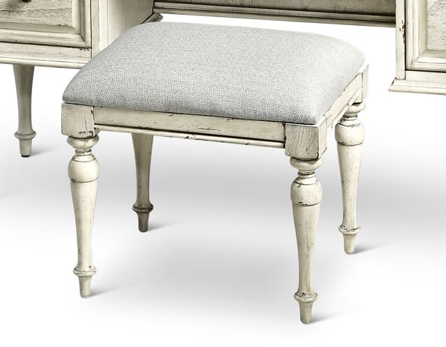 Steve Silver Co.® Highland Park Cathedral White Vanity Bench-0