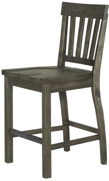 Magnussen Home® Bellamy Peppercorn Counter Chair-1
