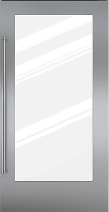 Sub-Zero® Classic 36" Stainless Steel Flush Inset Door Panel with Pro Handle