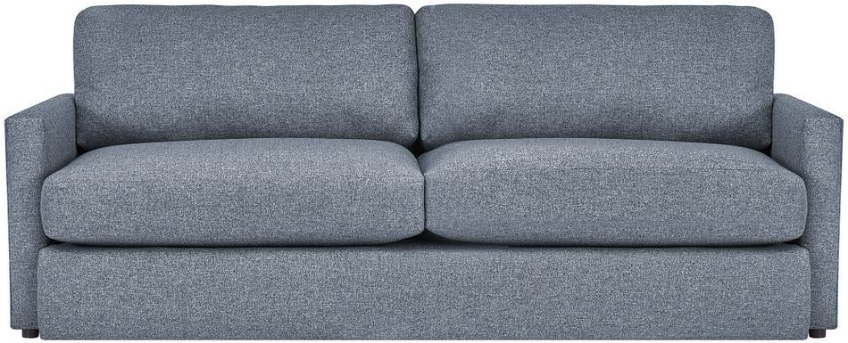 Kevin Charles Fine Upholstery® Noah Elevation Dark Gray Sofa