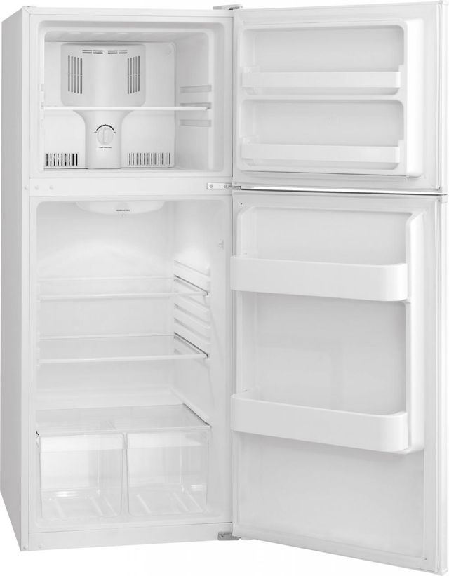 Frigidaire® 9.9 Cu. Ft. Top Freezer Apartment Size Refrigerator-White 7