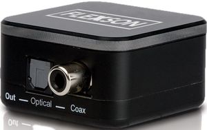 Flexson AAV-FLXC2O1021 Digital Coaxial to Optical Audio Converter