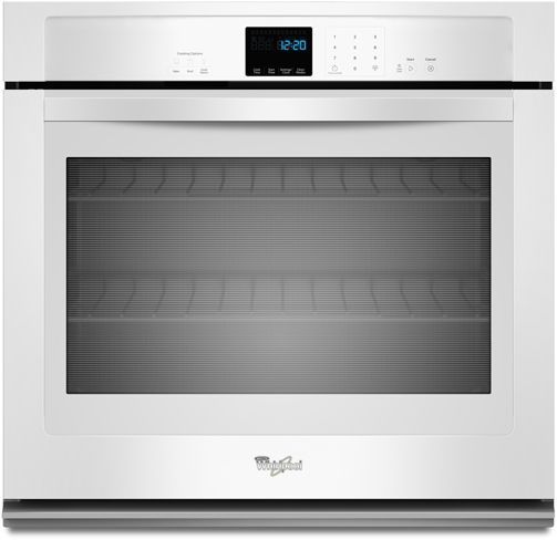 Whirlpool® 27" Electric Single Oven Built In-White