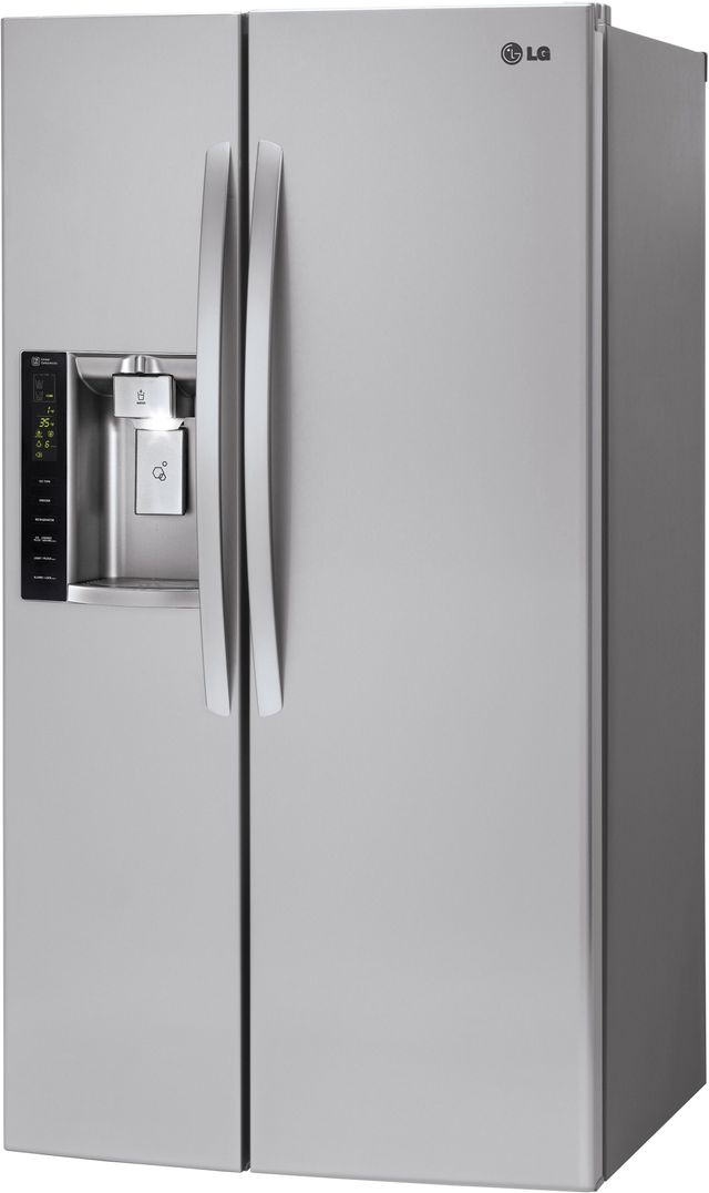 LG 21.9 Cu. Ft. Stainless Steel Counter Depth Side-by-Side Refrigerator 5