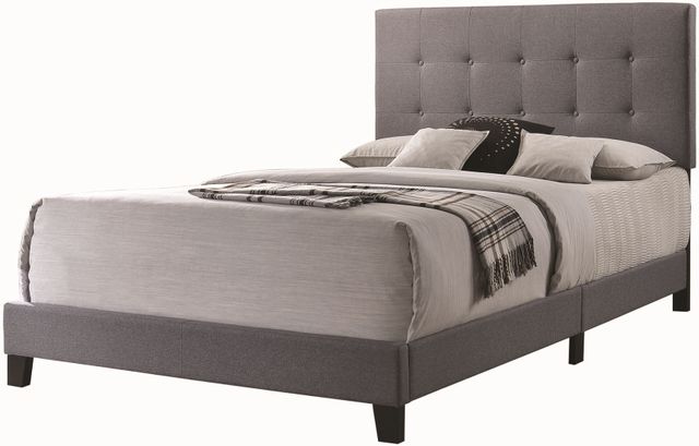 Coaster® Mapes Grey Eastern King Bed 0